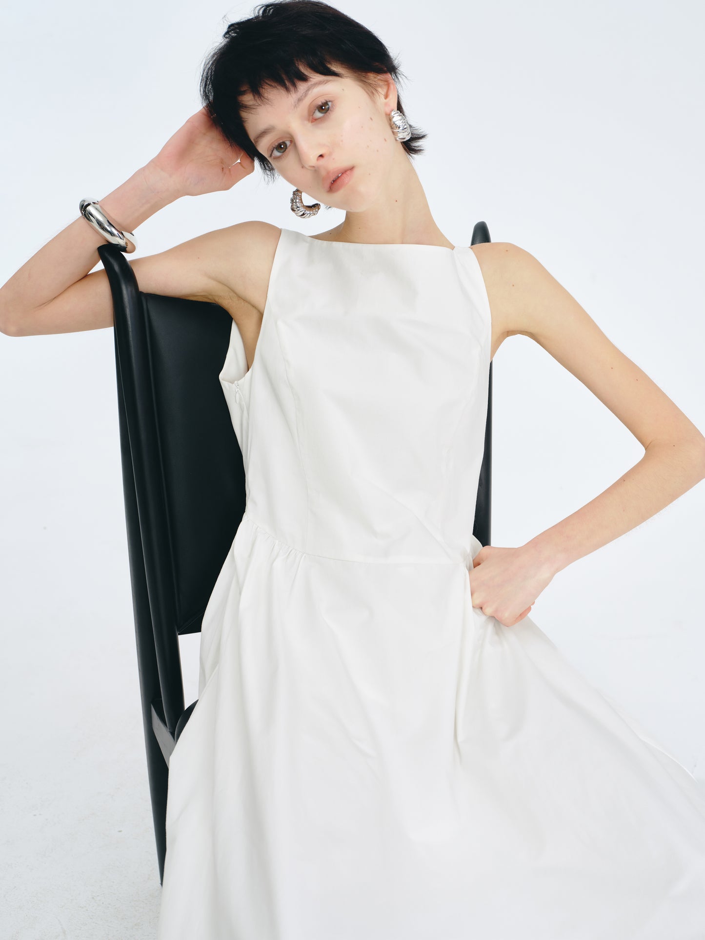 Ethereal Pleated Dress