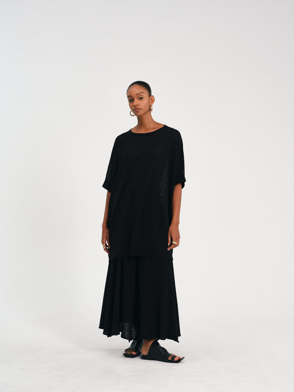 Flowing A-Line Skirt