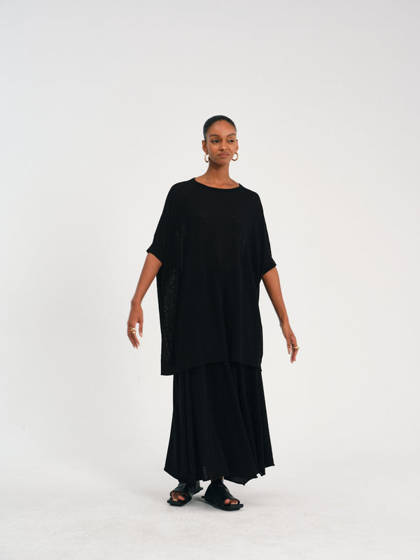 Flowing A-Line Skirt