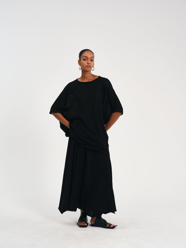 Flowing A-Line Skirt