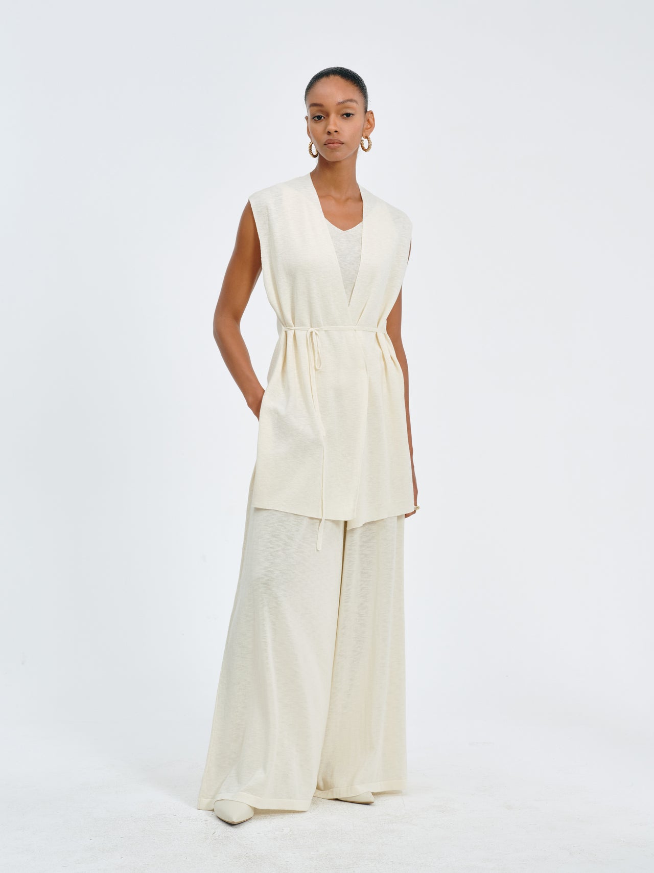 Serene V-Neck Vest