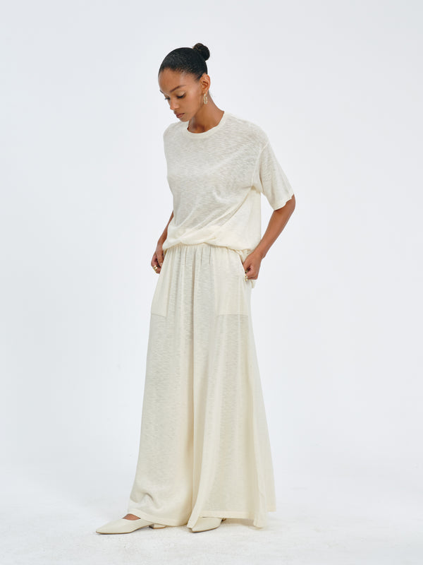 Veil Knit Trousers