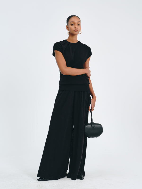 Veil Knit Trousers