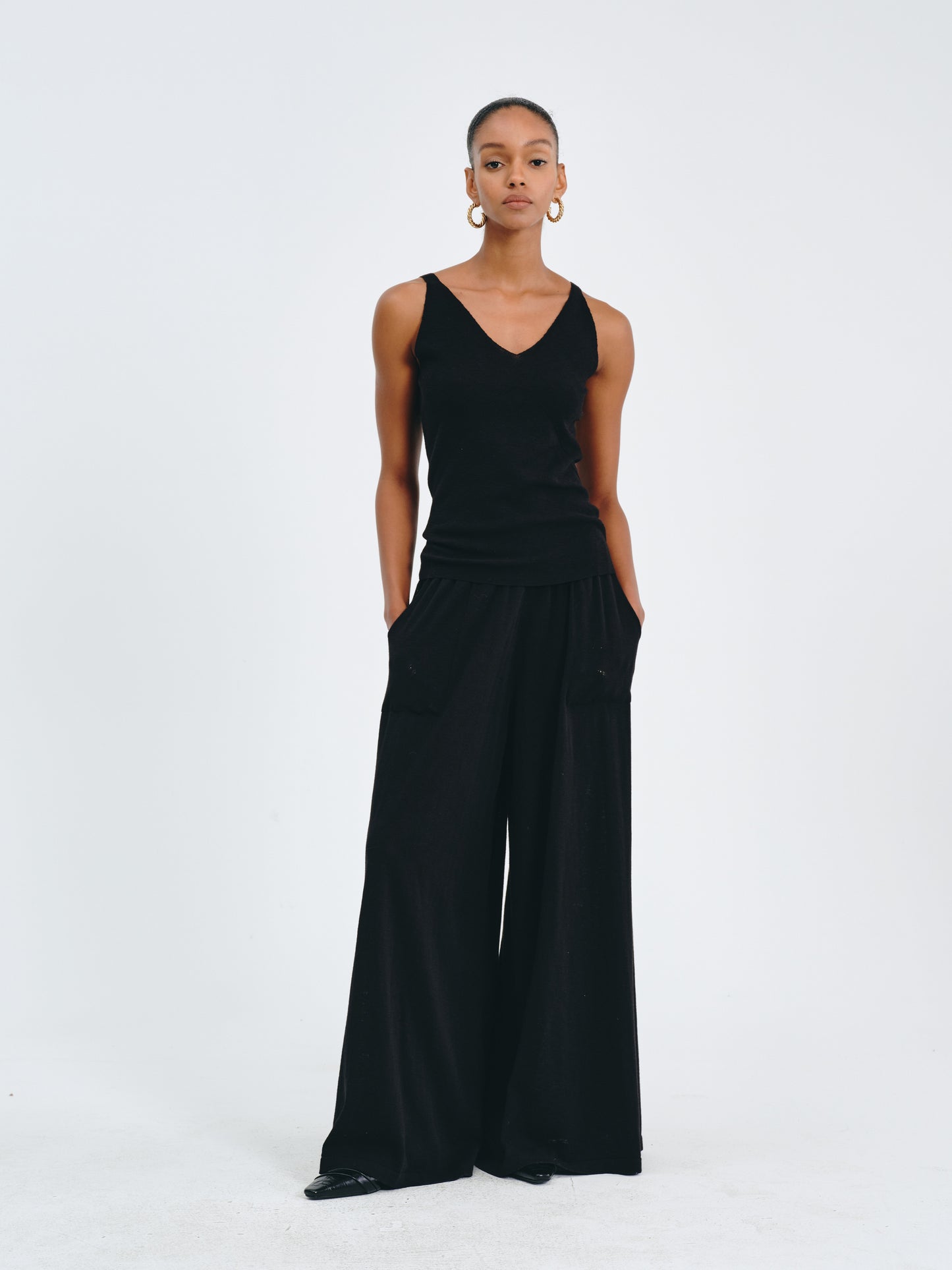 Veil Knit Trousers