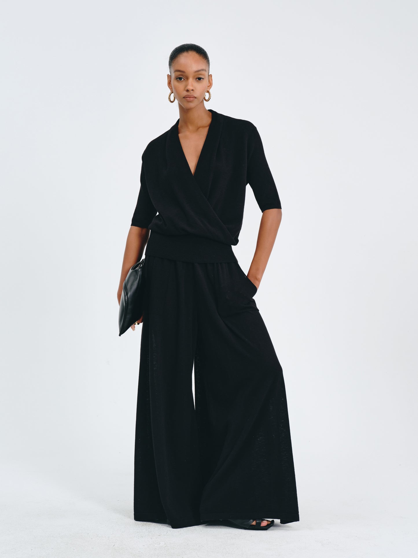 Veil Knit Trousers