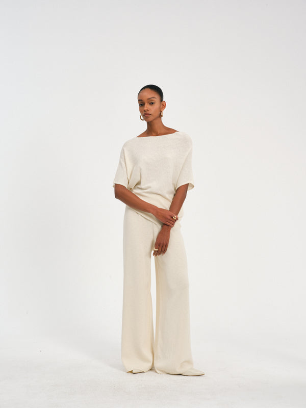 Lina Off-Shoulder Knit Top