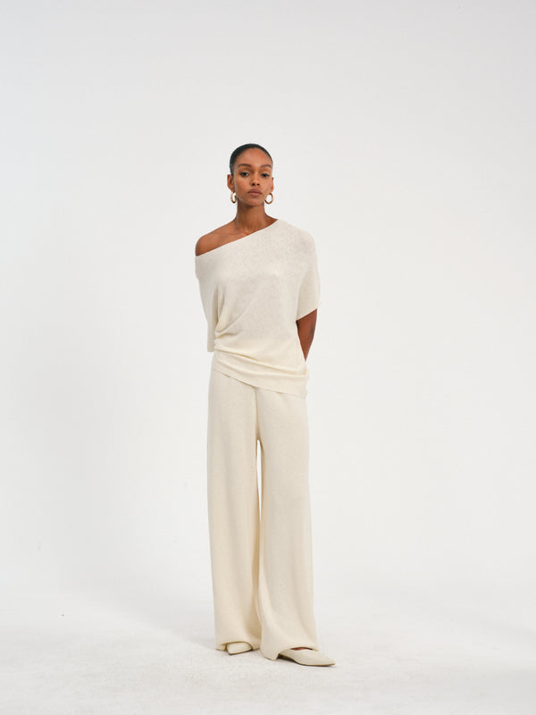 Lina Off-Shoulder Knit Top