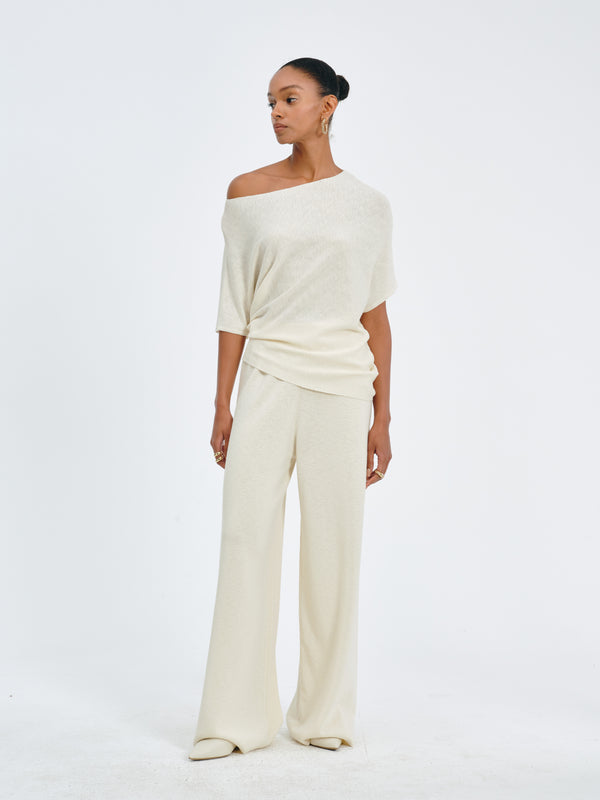 Lina Off-Shoulder Knit Top