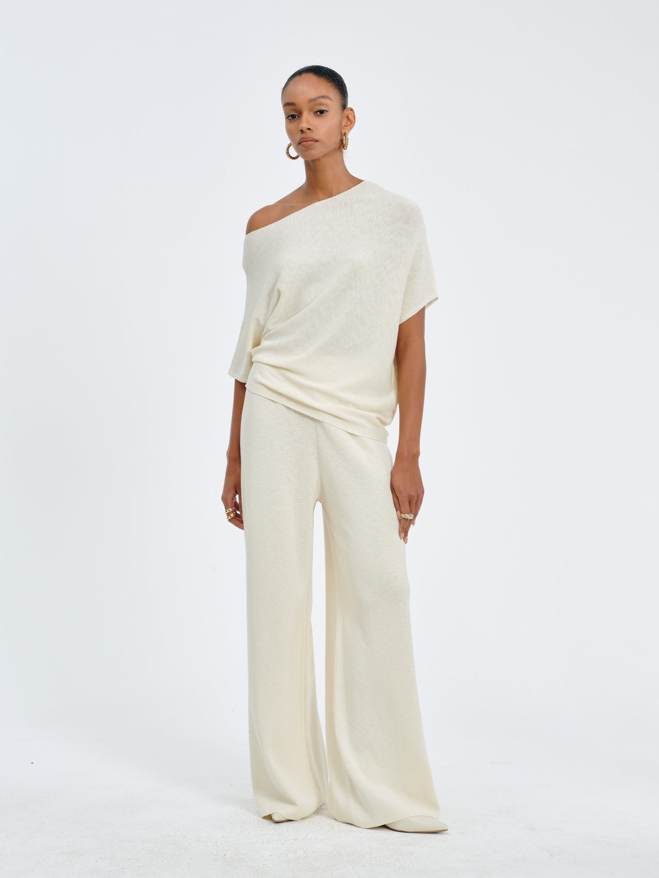 Lina Off-Shoulder Knit Top