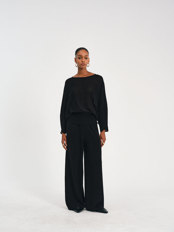 Relaxed Fit Knit Top