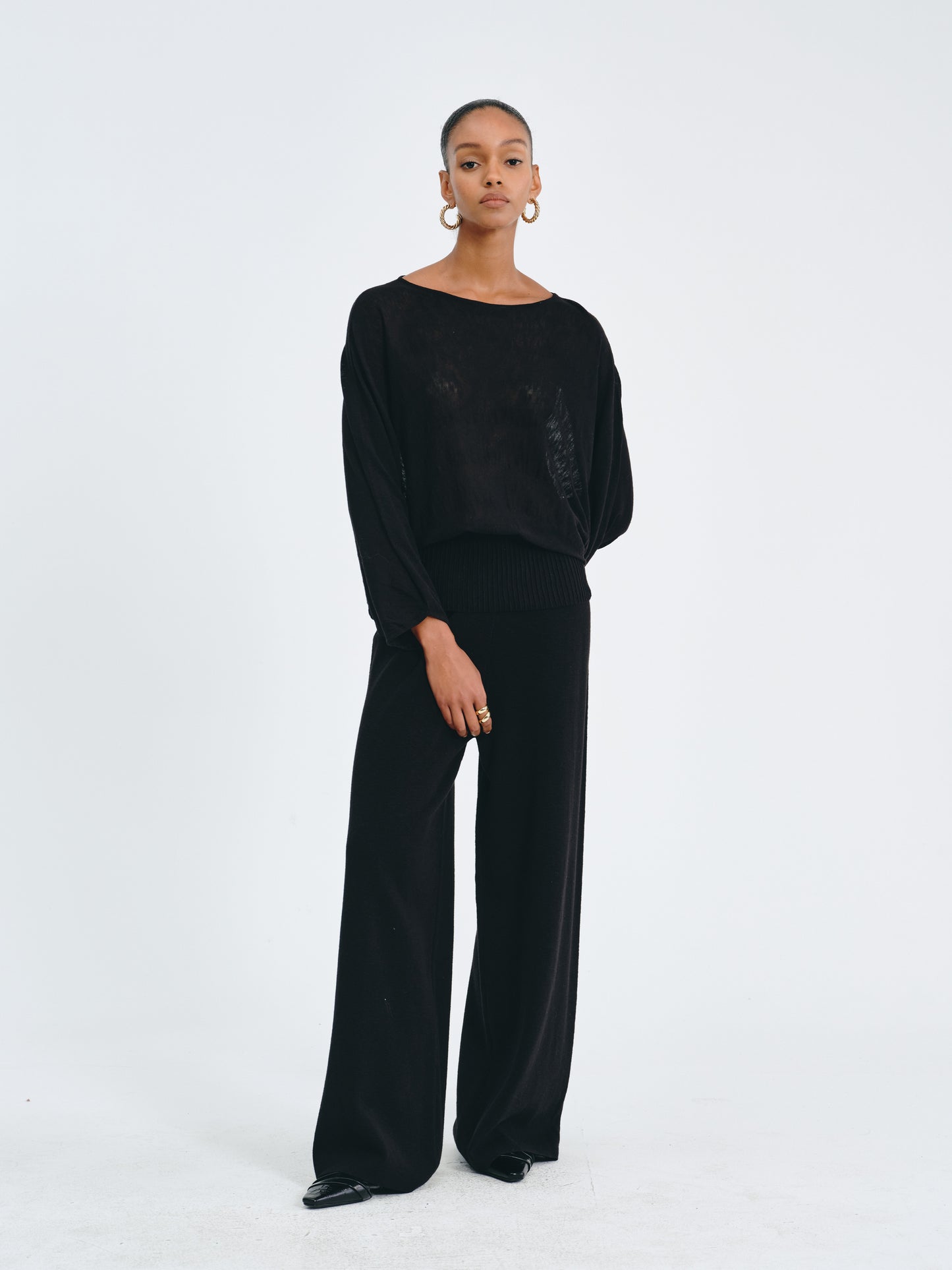 Relaxed Fit Knit Top