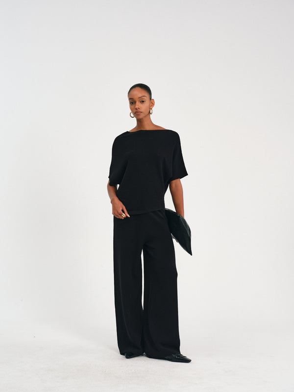 Lina Off-Shoulder Knit Top