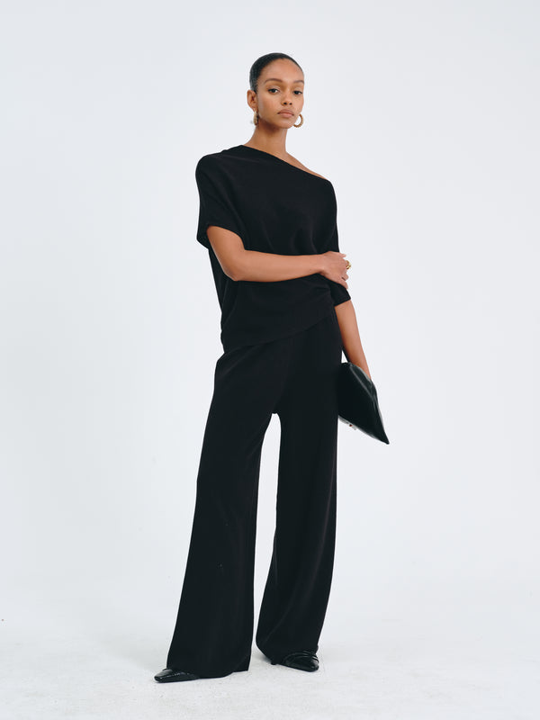Lina Off-Shoulder Knit Top
