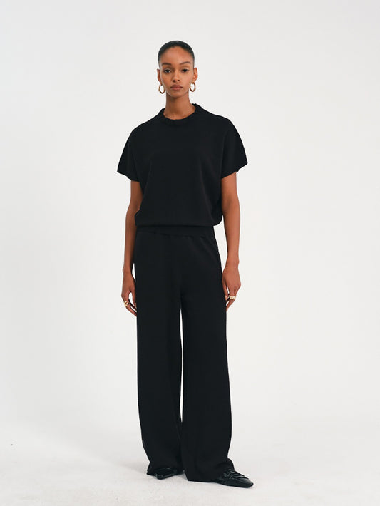 Batwing Sleeve Knit Top