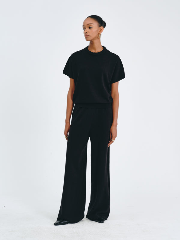 Batwing Sleeve Knit Top