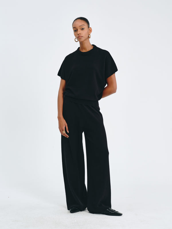 Batwing Sleeve Knit Top