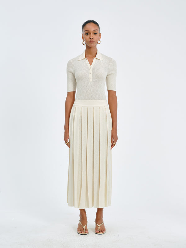 Ethereal Pleat Skirt