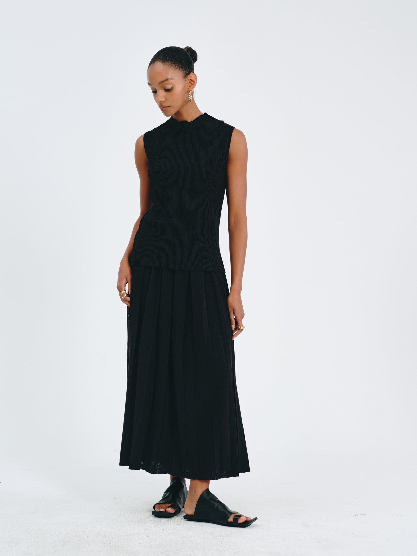 Ethereal Pleat Skirt