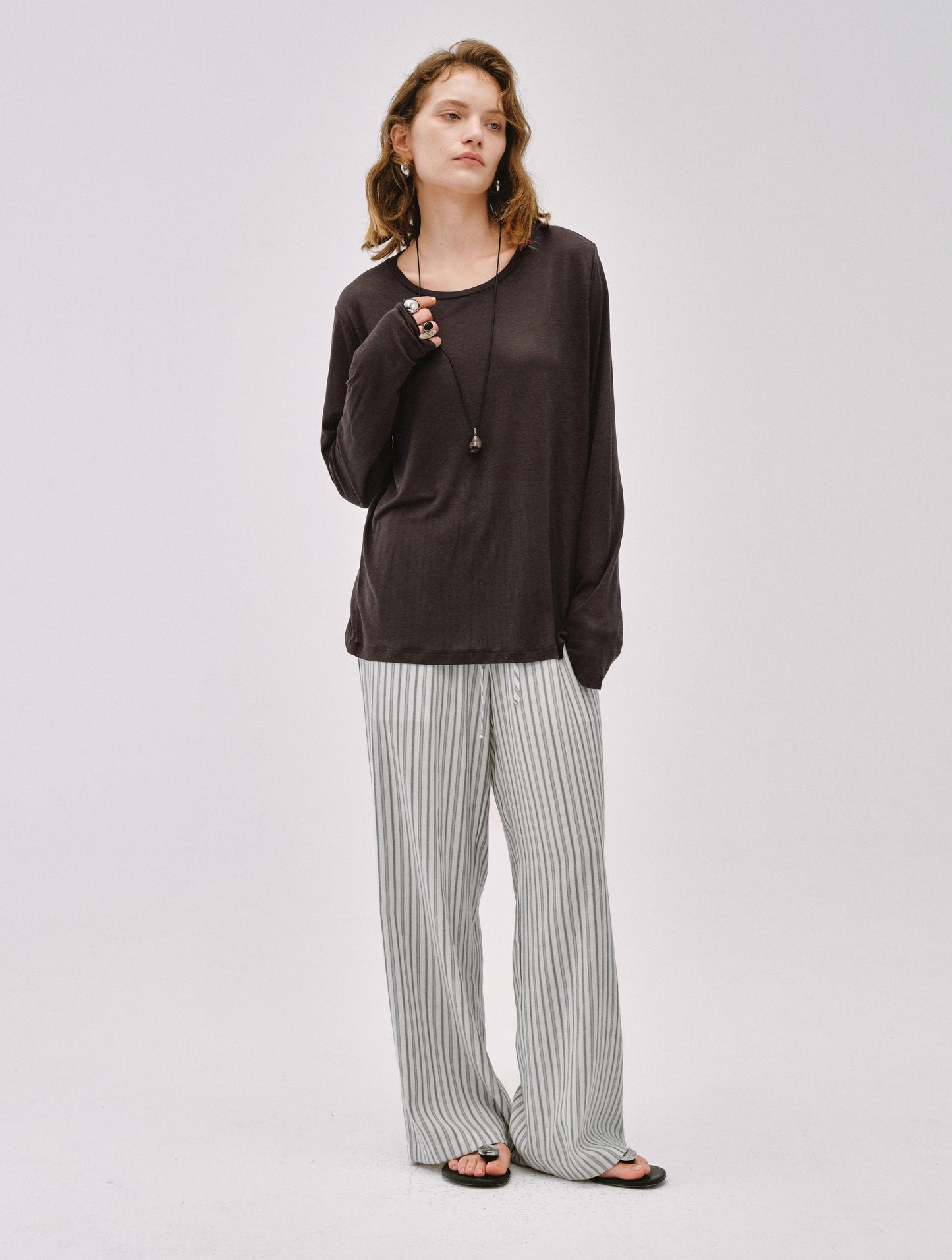 Veil Line Trousers