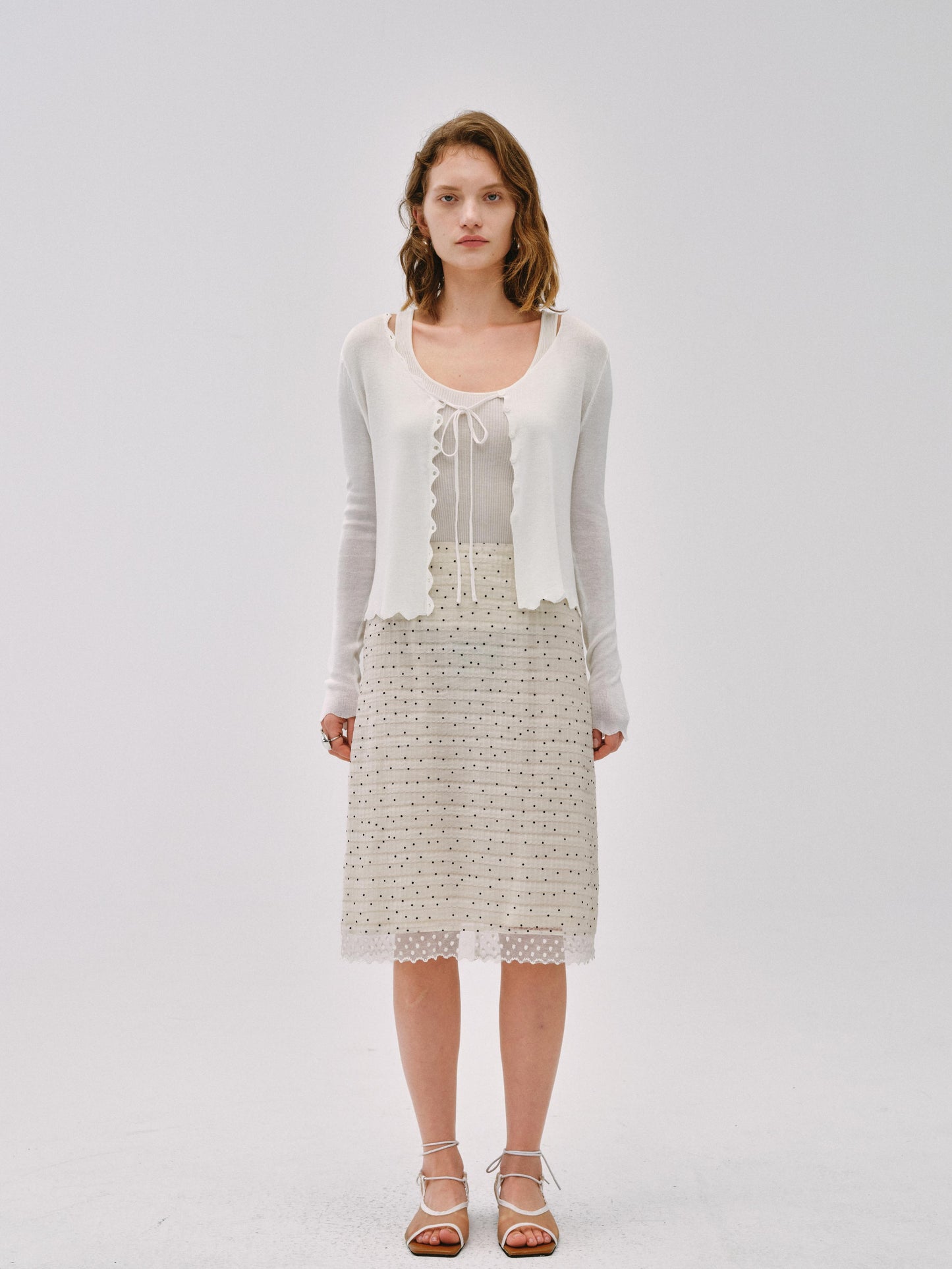 Ripple Tie Cardigan