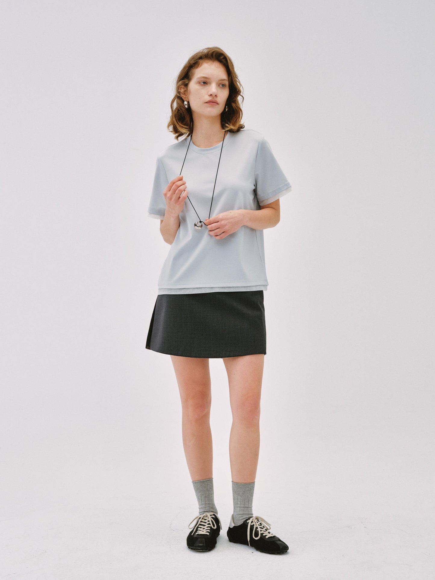 Eclipse Pleat Skirt