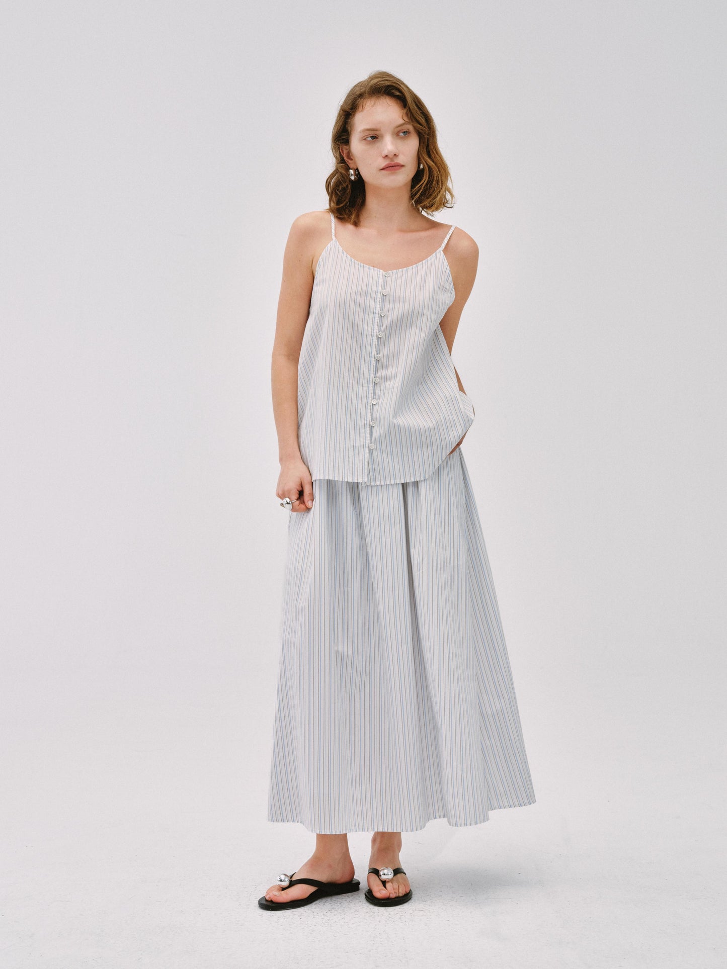 Wisp Stripe Skirt