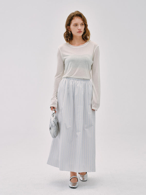Wisp Stripe Skirt