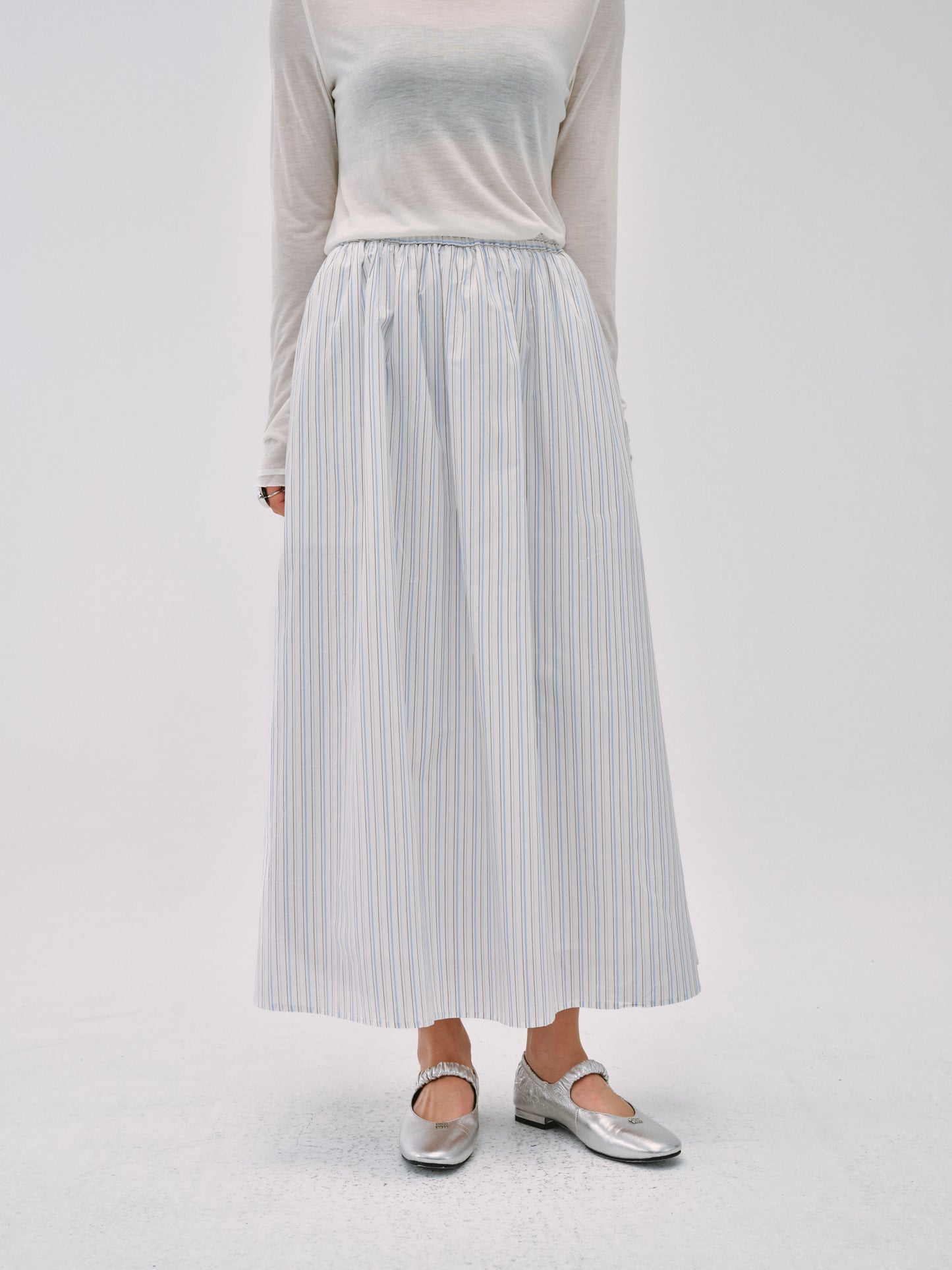Wisp Stripe Skirt