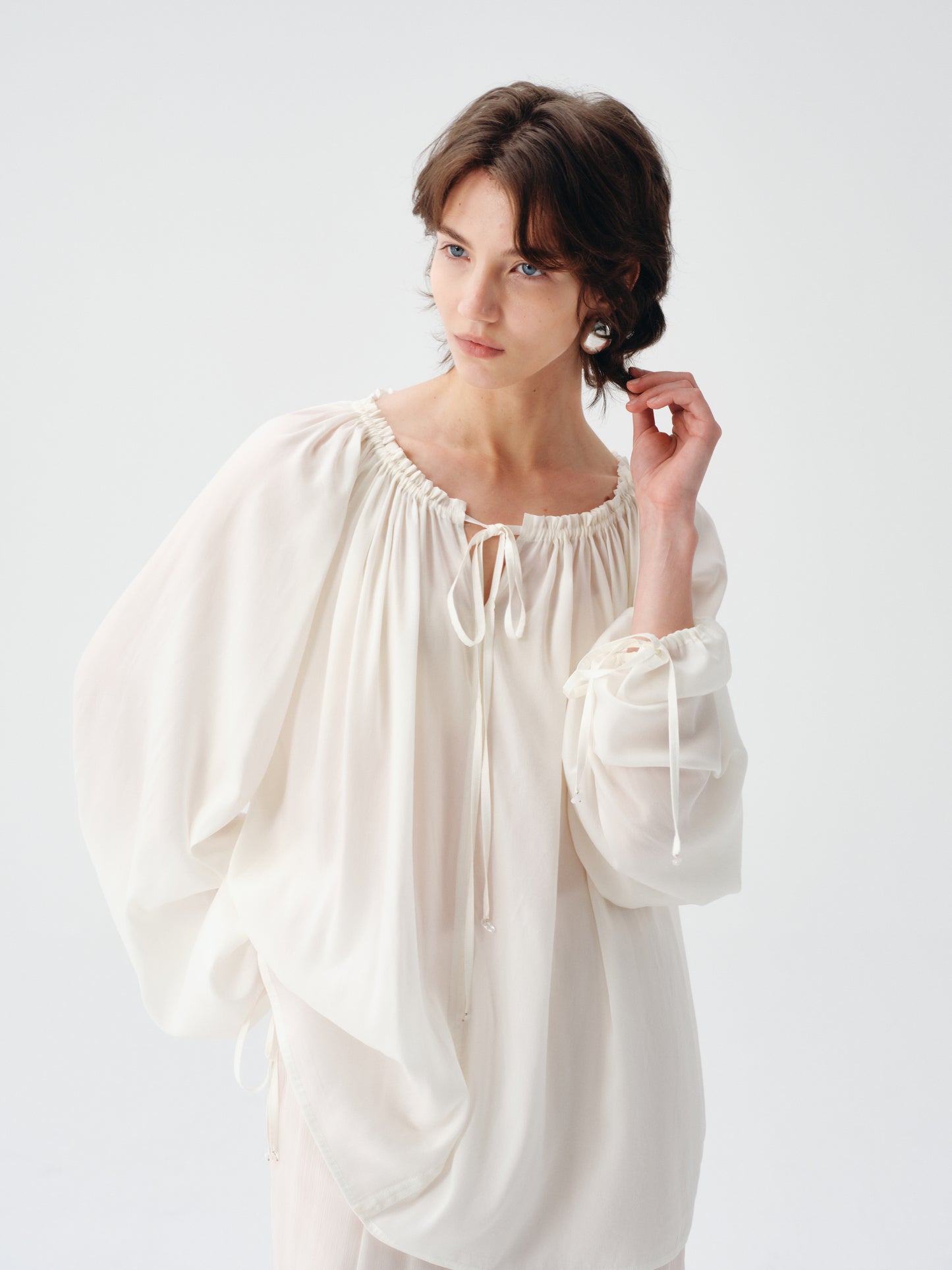 Elan Veil Blouse