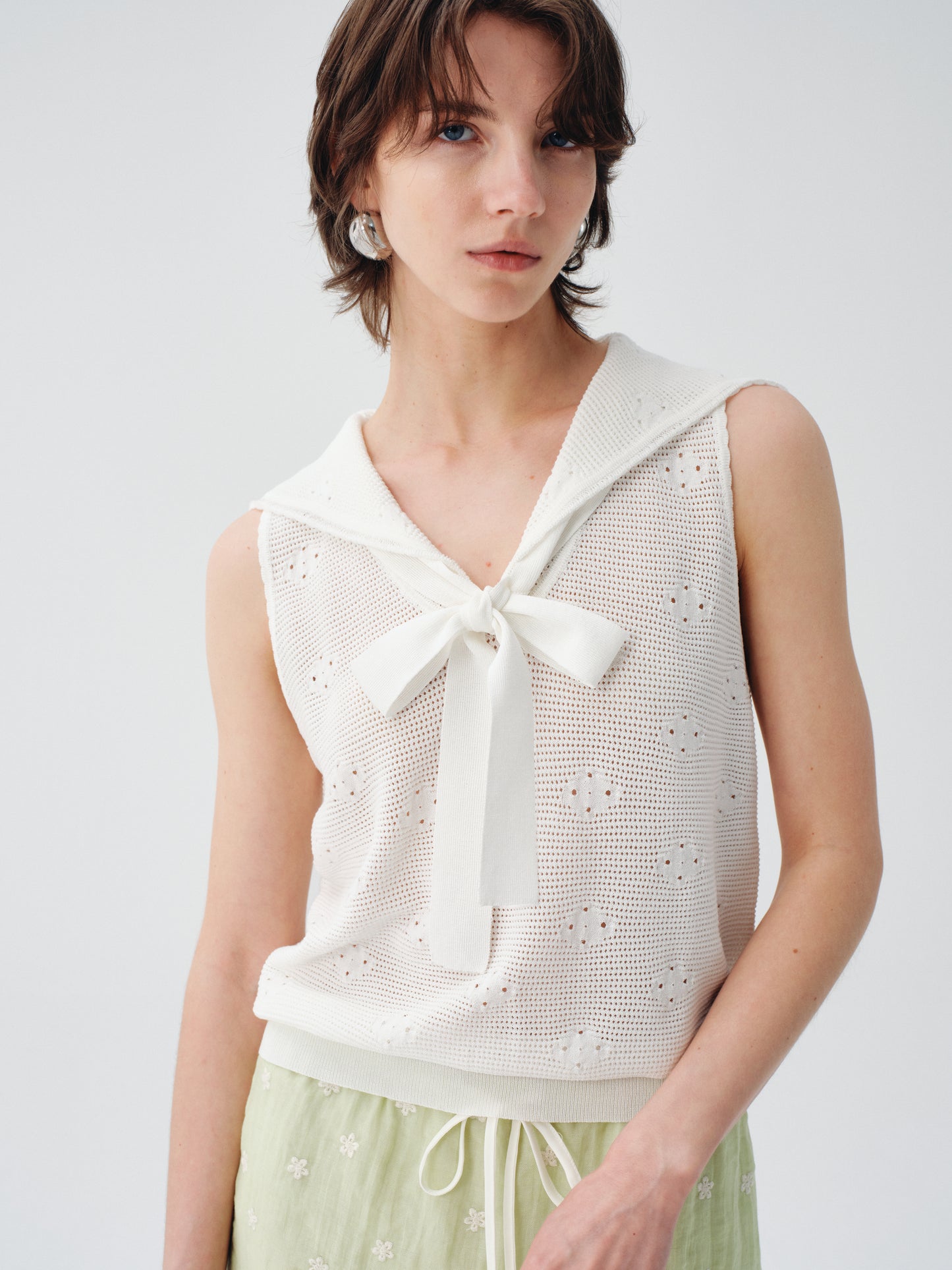 Maris Tie Knit Top