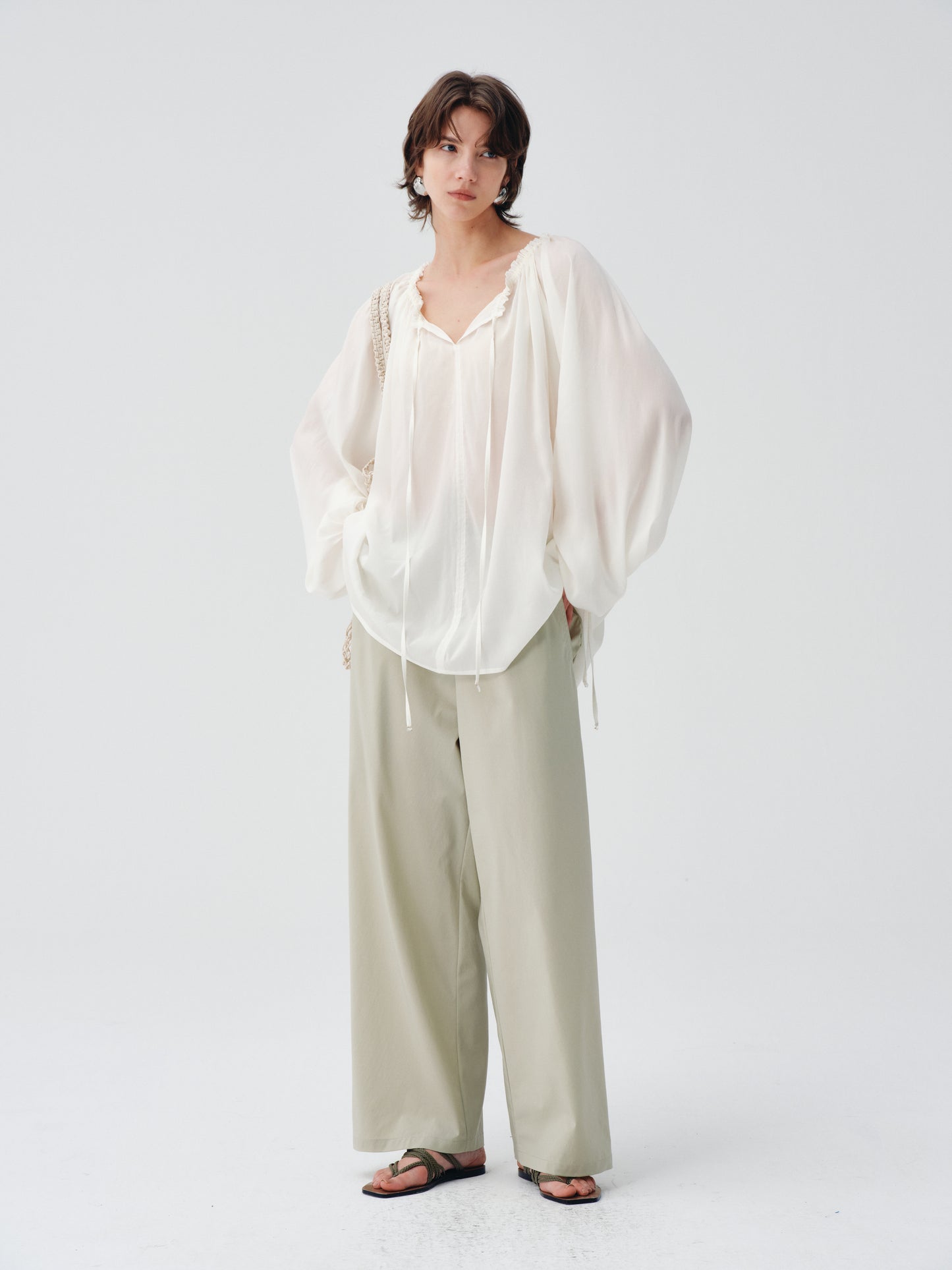 Elan Veil Blouse