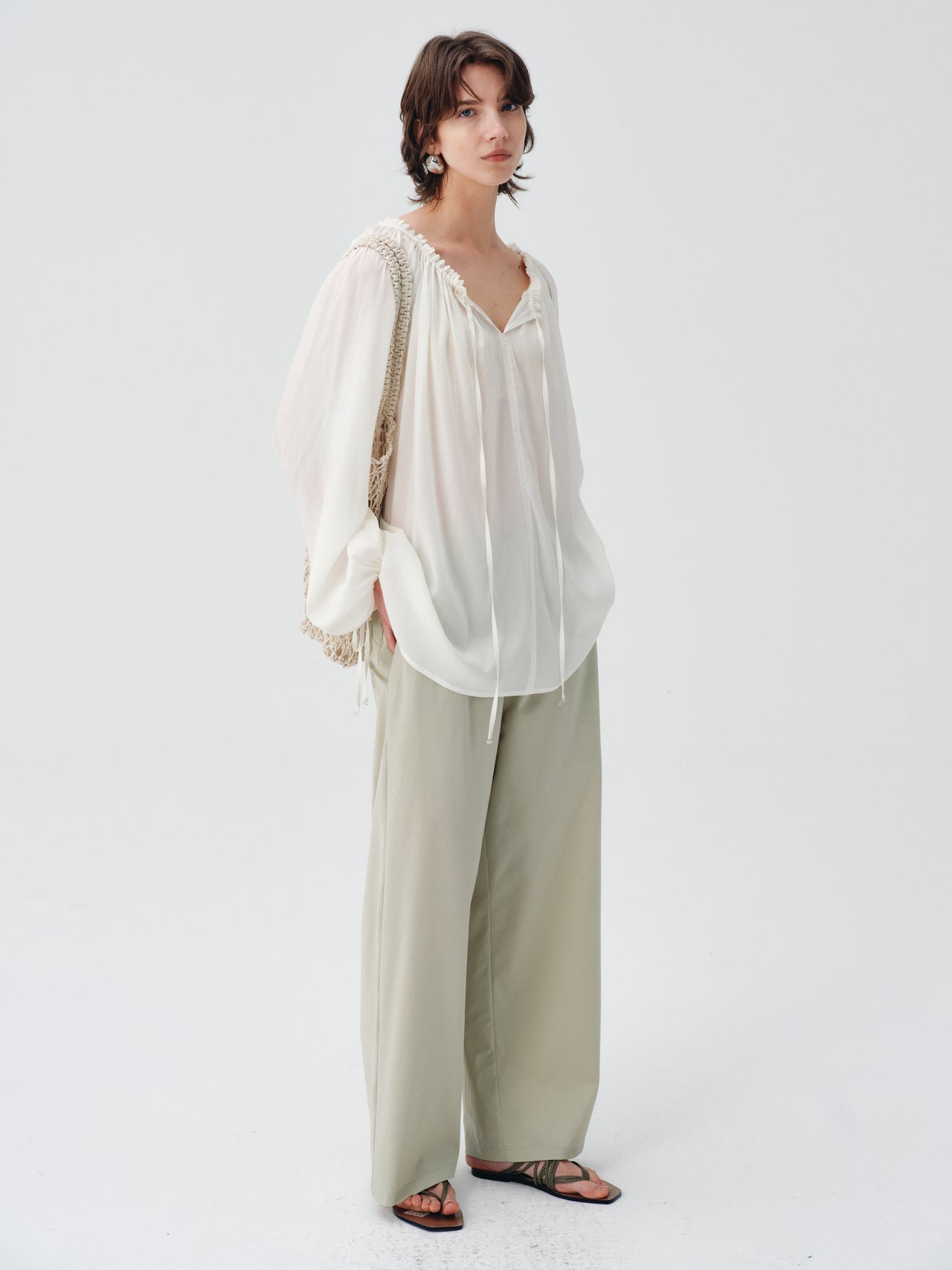 Elan Veil Blouse