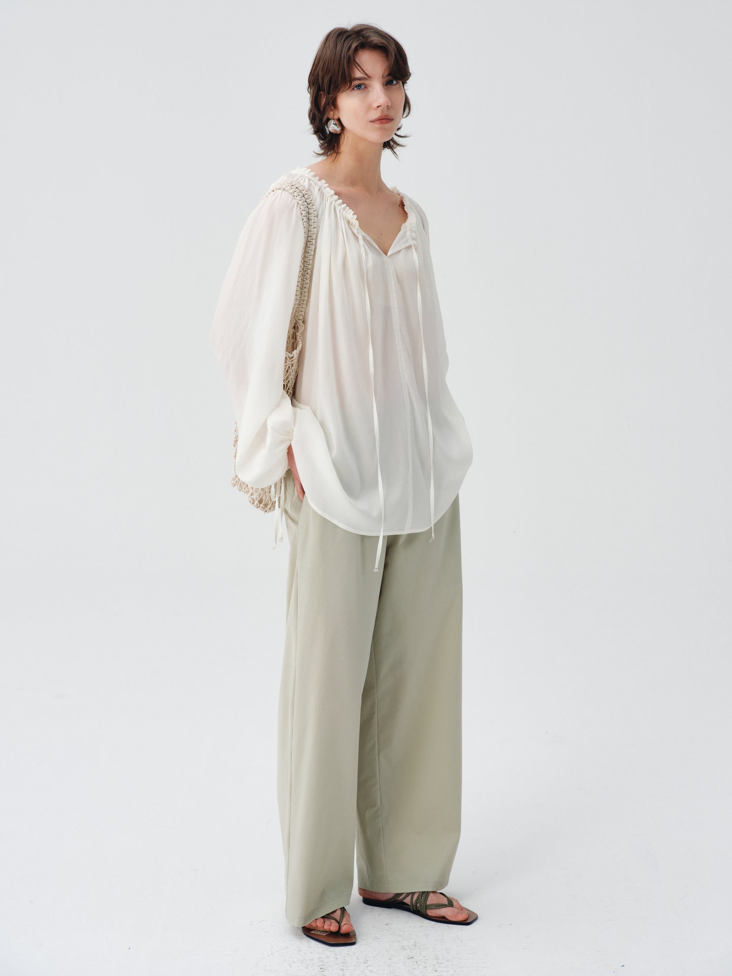 Elan Veil Blouse