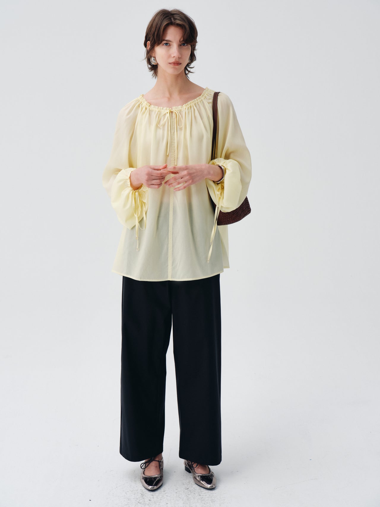 Elan Veil Blouse