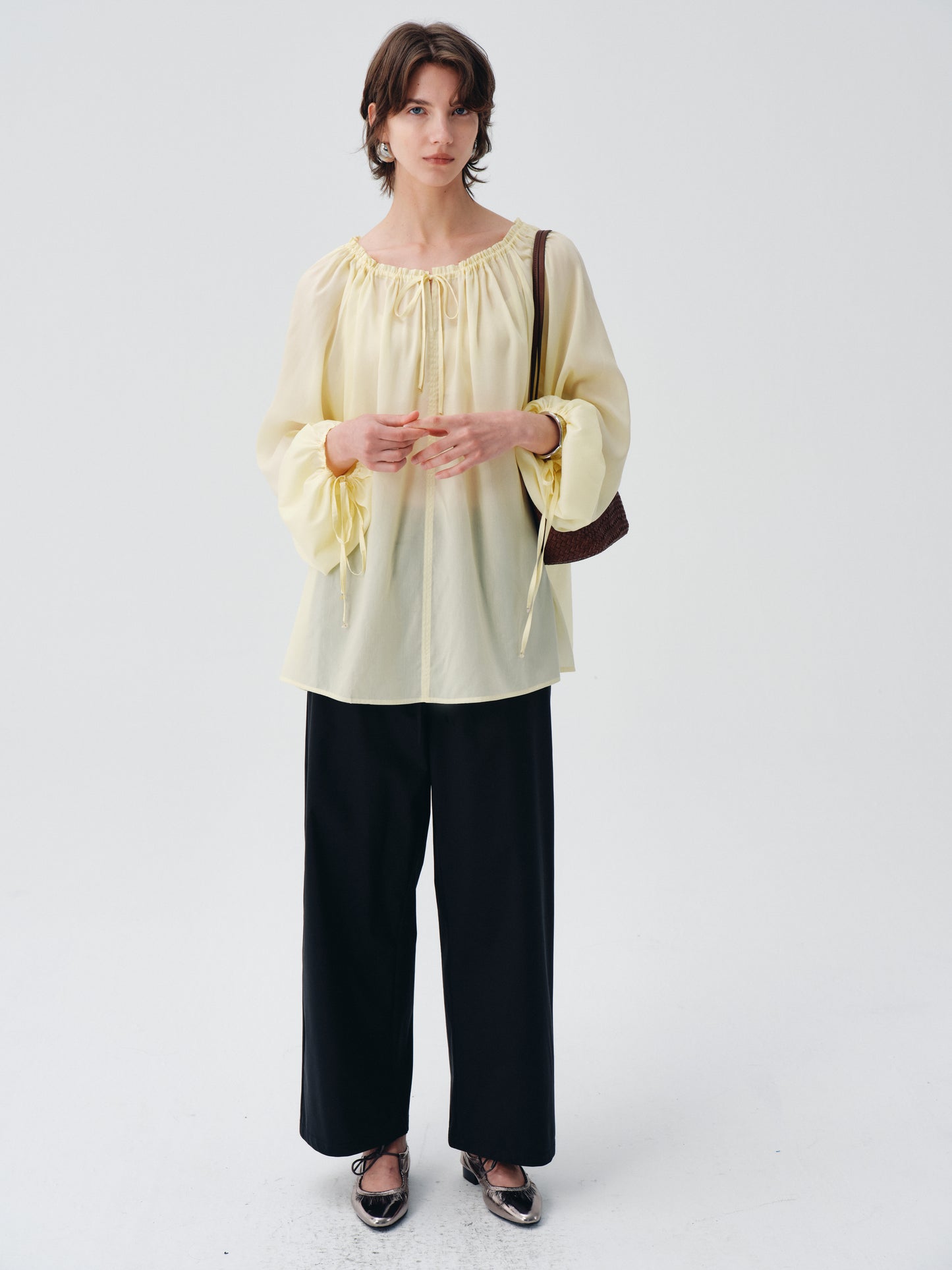 Elan Veil Blouse