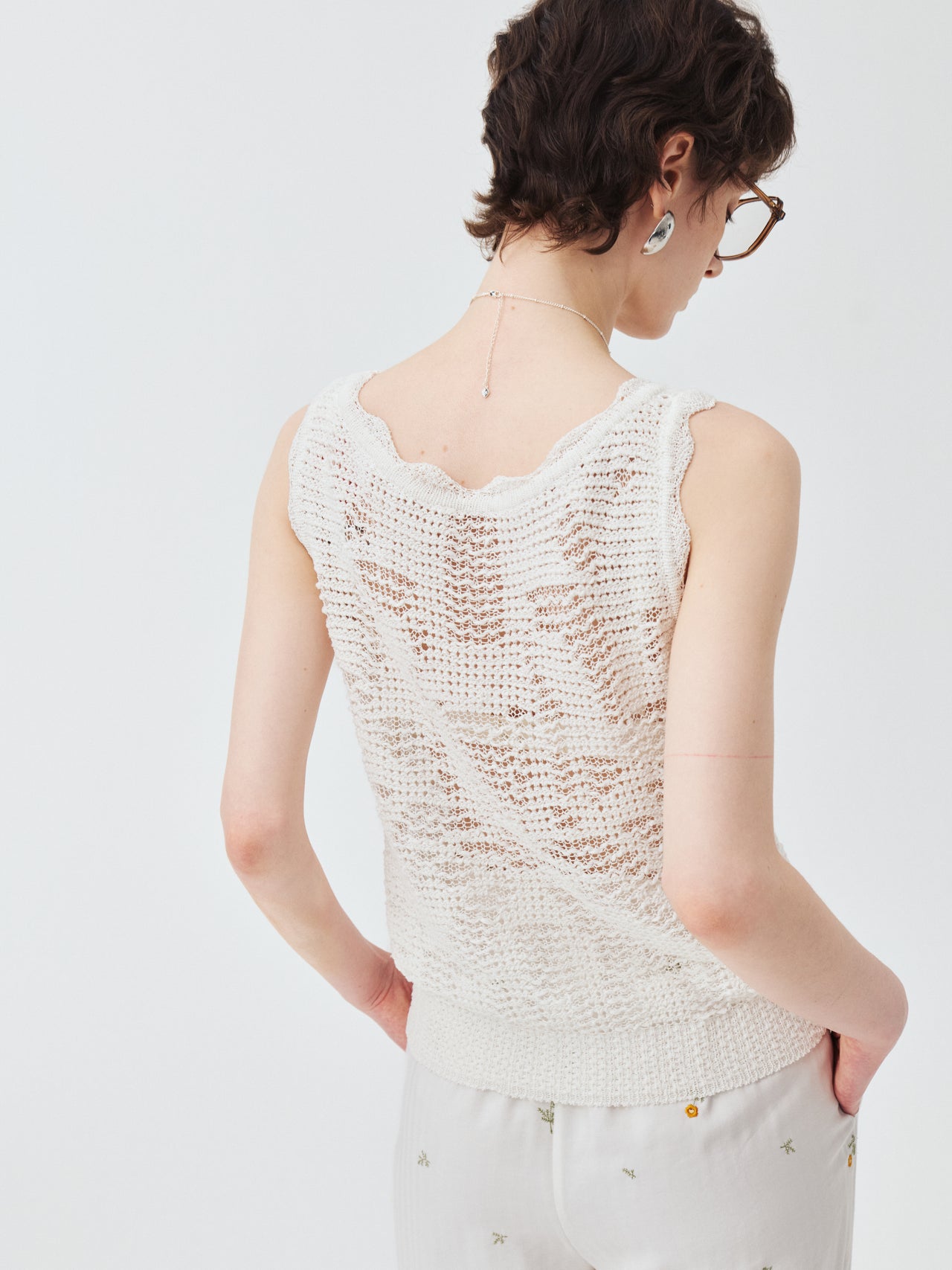 Aven Openwork Vest