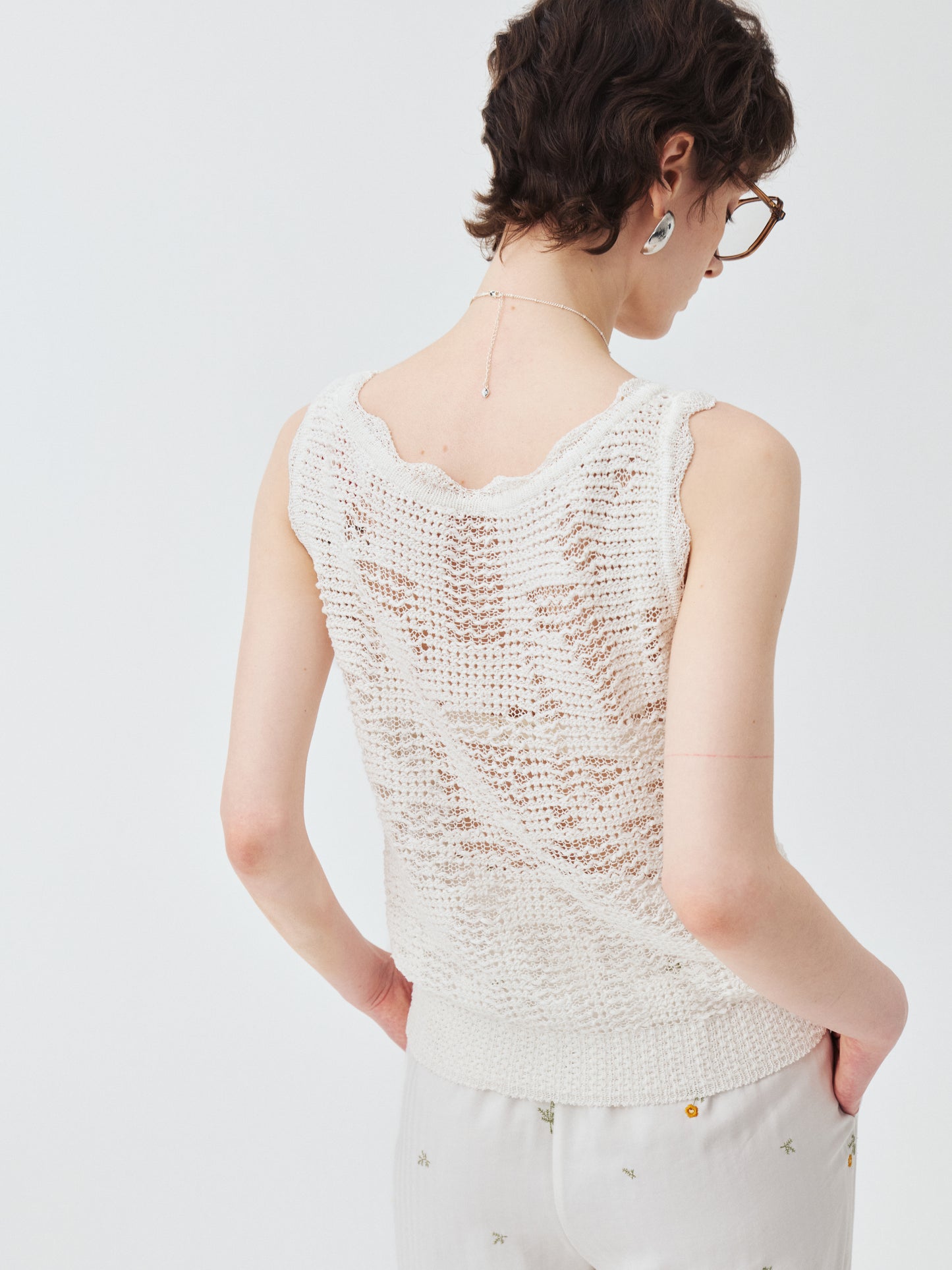 Aven Openwork Vest