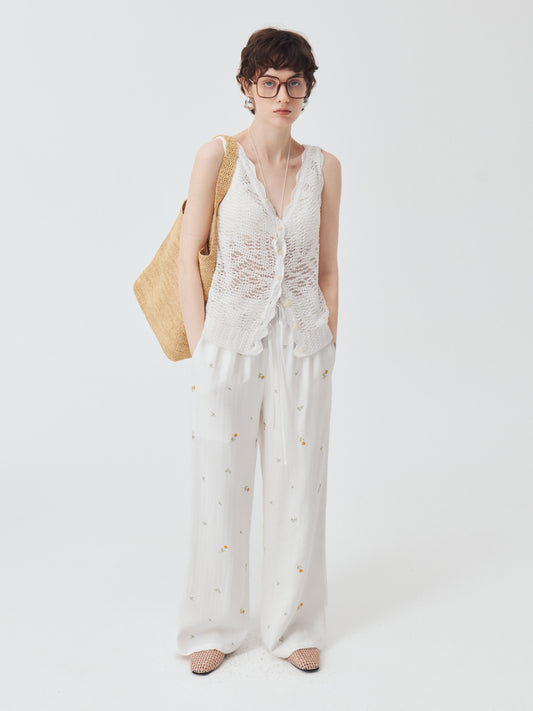 Aven Openwork Vest