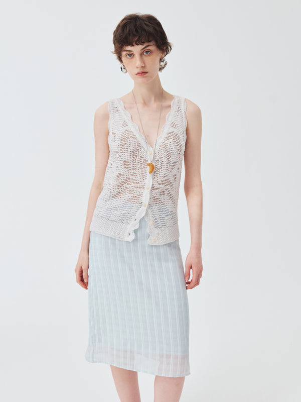 Aven Openwork Vest