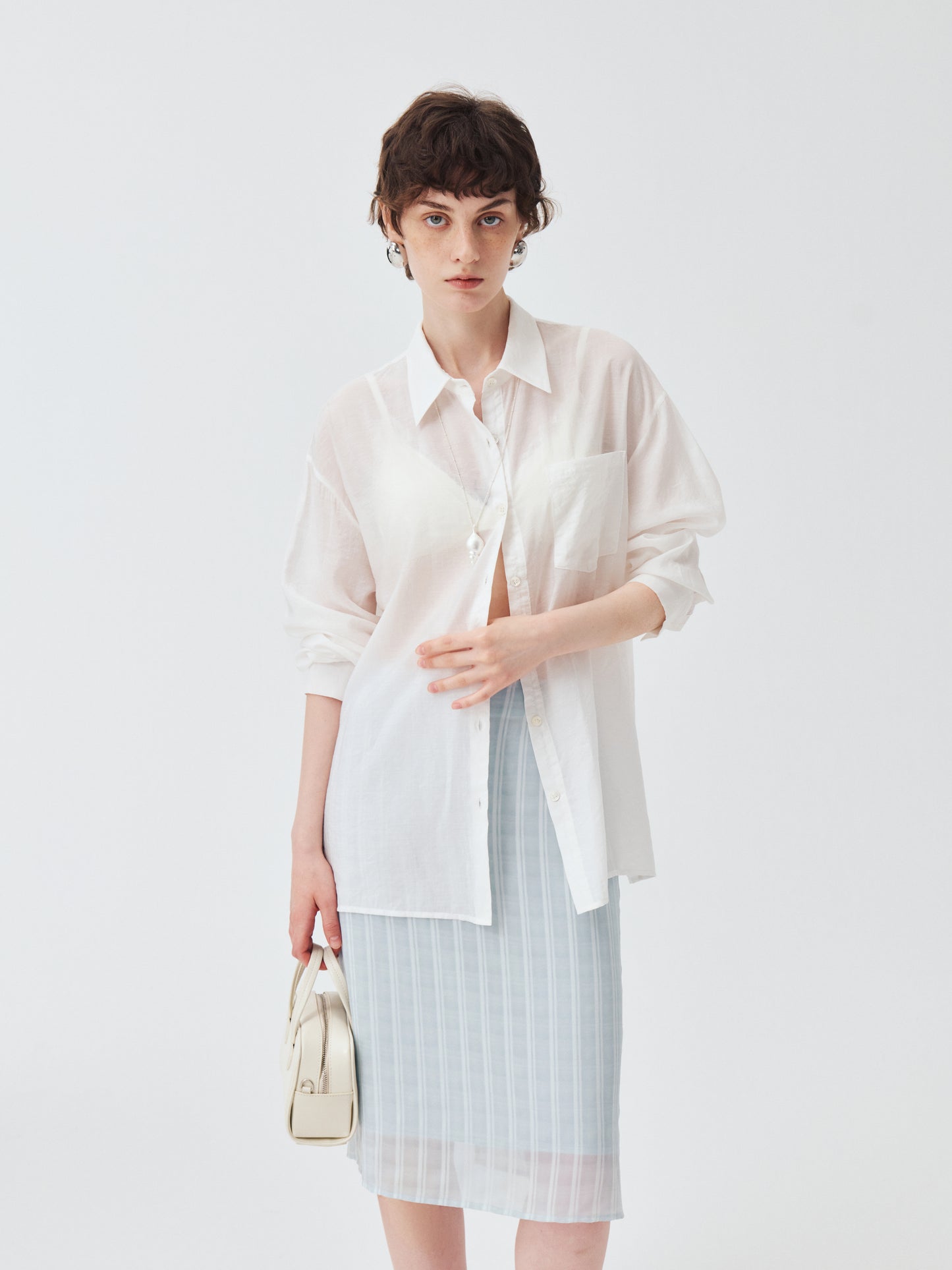 Vela Stripe Skirt