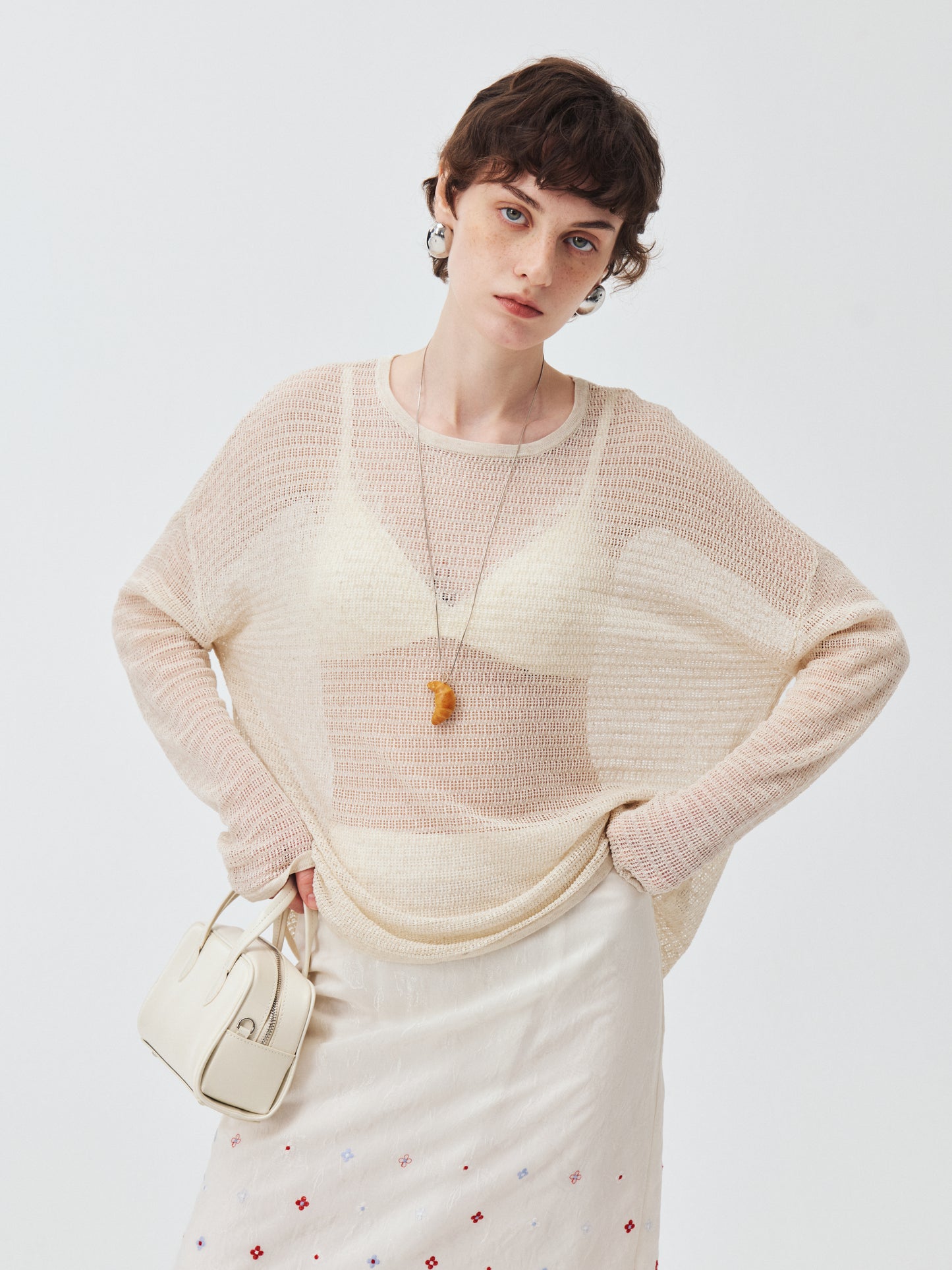 Aro Mesh Pullover