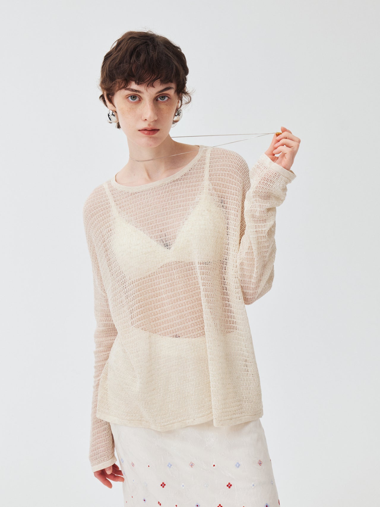 Aro Mesh Pullover