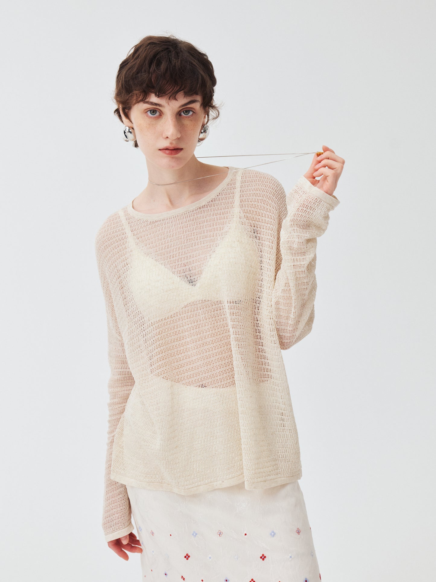 Aro Mesh Pullover