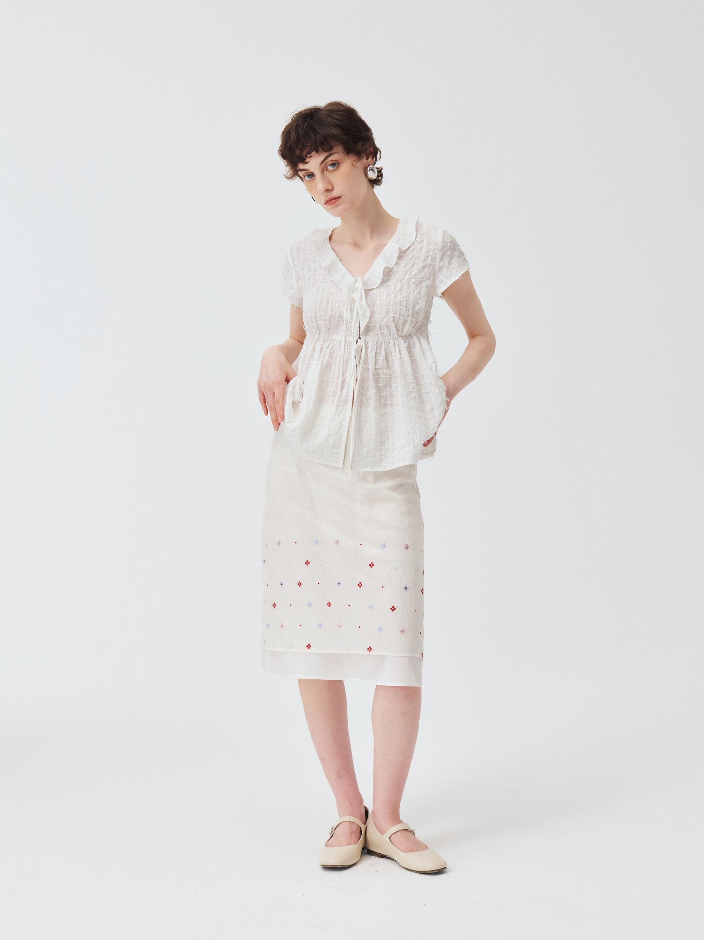 Aube Frill Blouse
