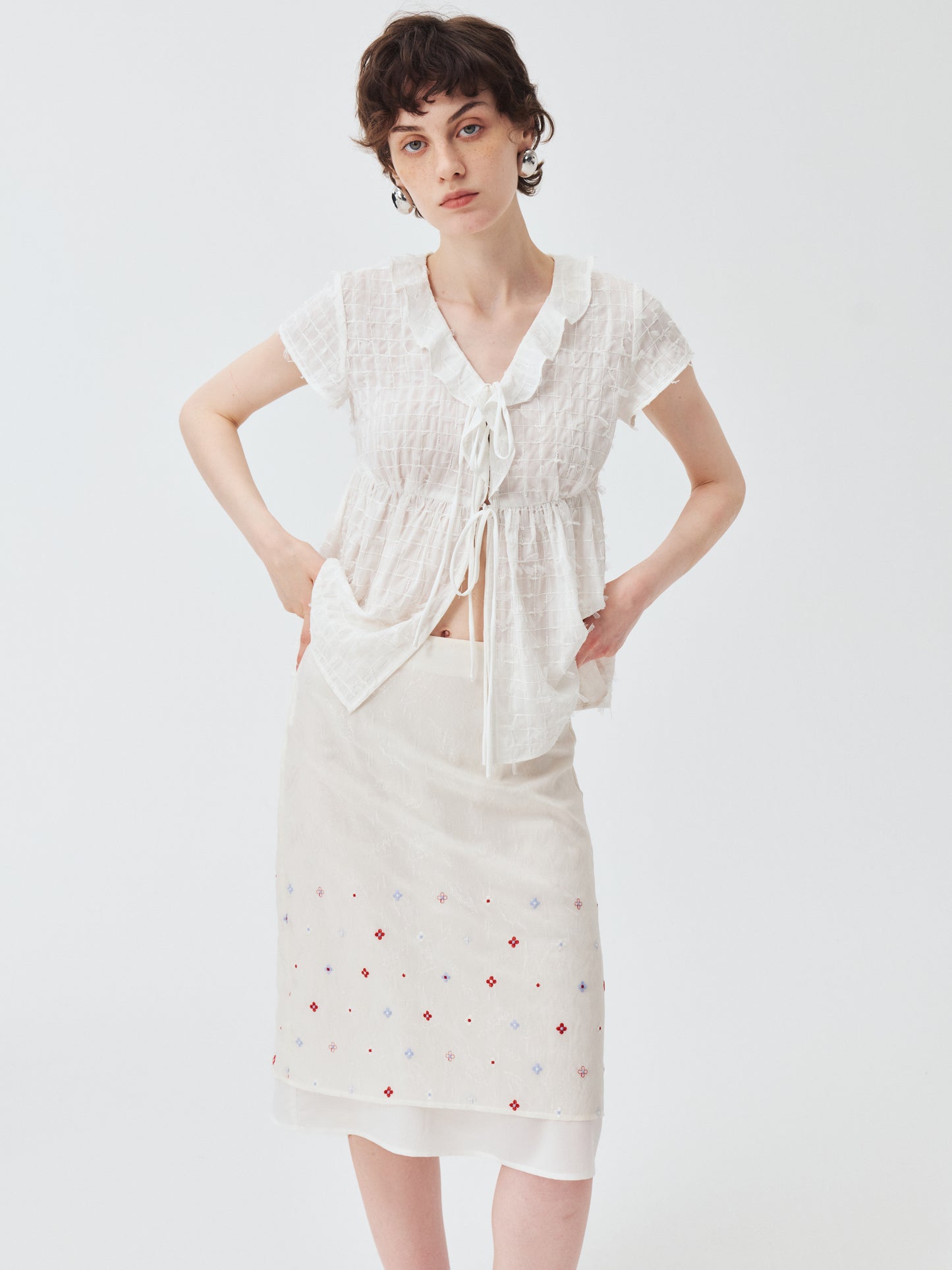 Aube Frill Blouse