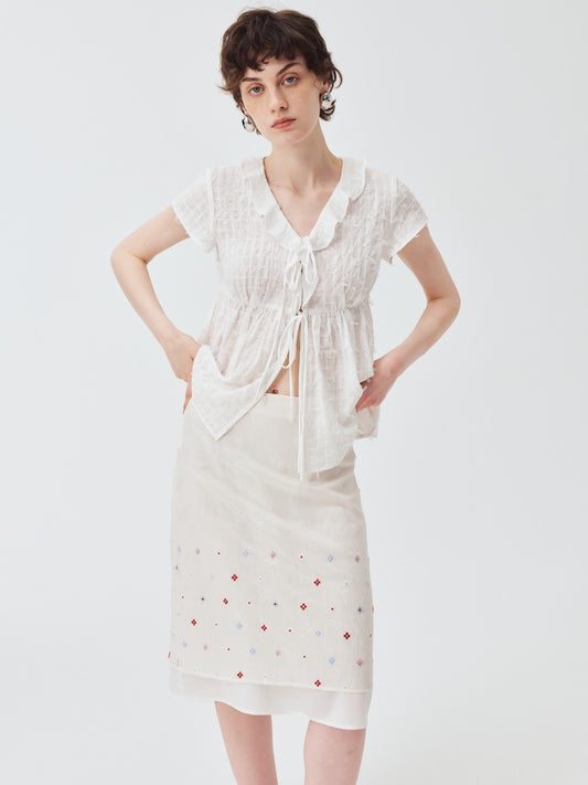 Aube Frill Blouse