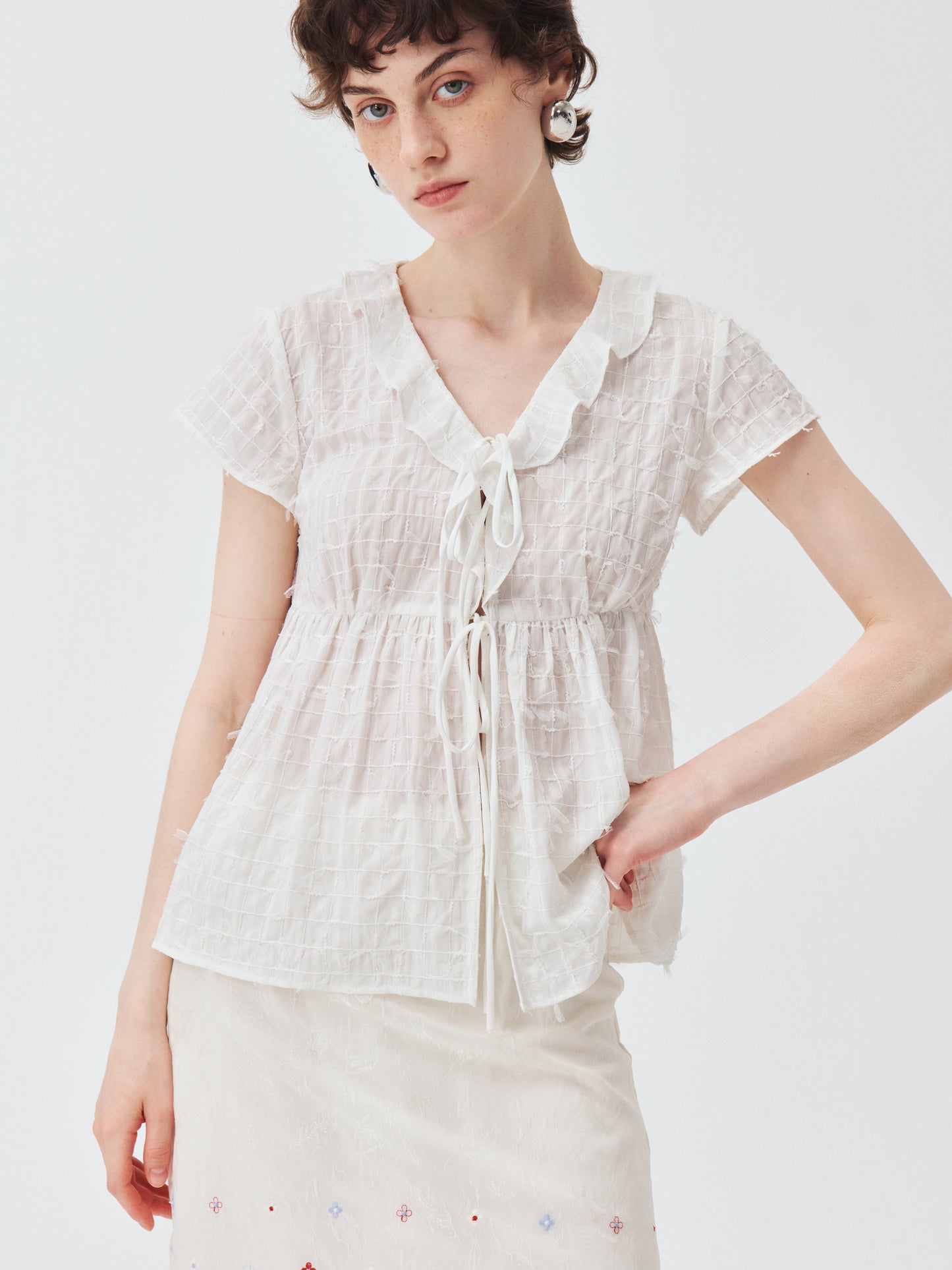 Aube Frill Blouse