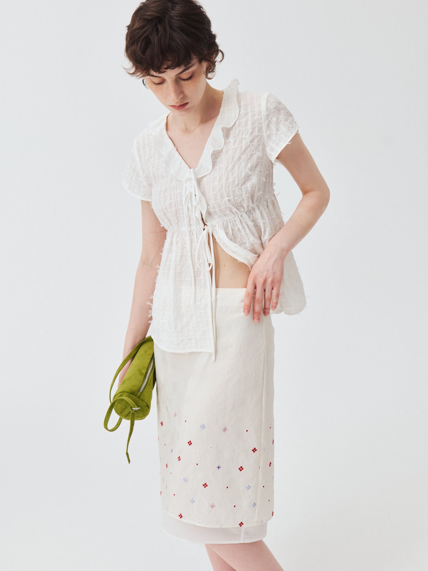 Aube Frill Blouse