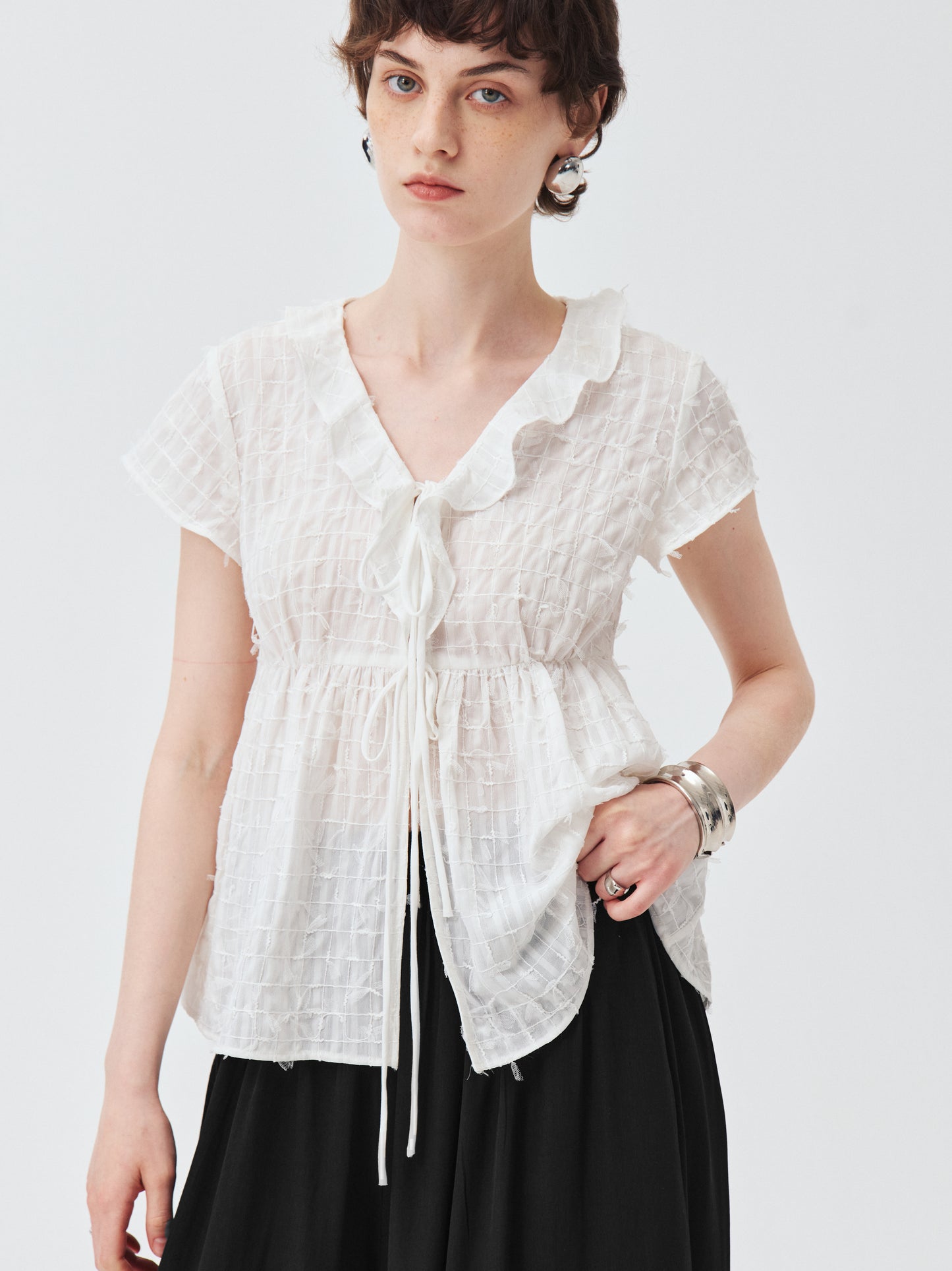 Aube Frill Blouse