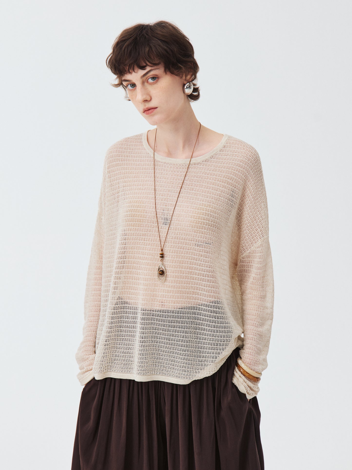 Aro Mesh Pullover